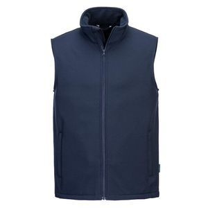 Print/Promo Sshell Gilet 2L Nvy 4Xl