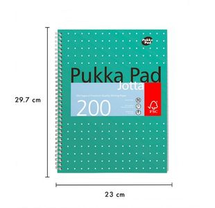 Pukka Rld Metallic Jotta Pad A4 Pk3