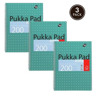 Pukka Rld Metallic Jotta Pad A4 Pk3