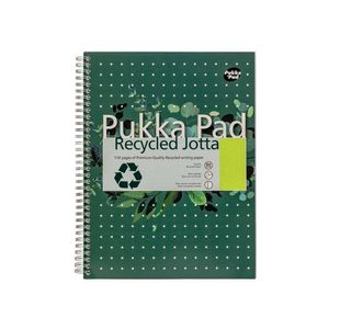 Pukka Recycled Wirebound Pad A4 Pk3