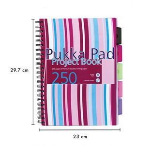 Pukka Project Book A4 Blu Pnk Pk3