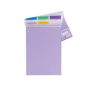 Pukka Pad A4 Refill Pad Lavender Pk6