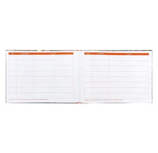 Pukka Pad Bloom Visitors Book Black