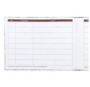 Pukka Pad Bloom Visitors Book Cream
