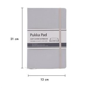 Pukka Pad Sig Sft Cvr Nbk A5 Oatmeal