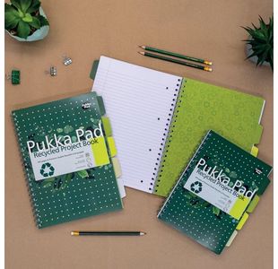 Pukka Pad Rcyc Project Book B5 Pk3