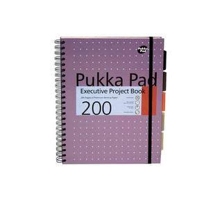 Pukka Exec Ruled Project Book A4 Pk3