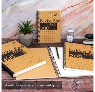 Pukka Pad Kraft Jotta Notebook A4 P3
