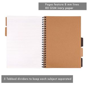 Pukka Pad Kraft Project Book A4 Pk3