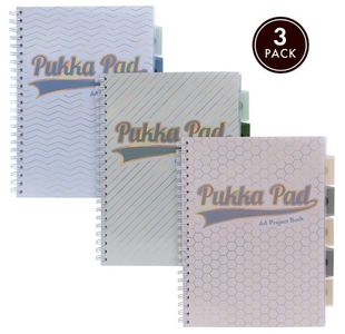 Pukka Pad Haze Project Bk A4 Ast Pk3