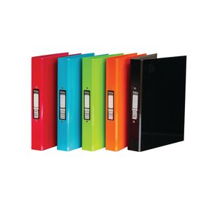 Pukka Brights R/Binder A4 Asst Pk10