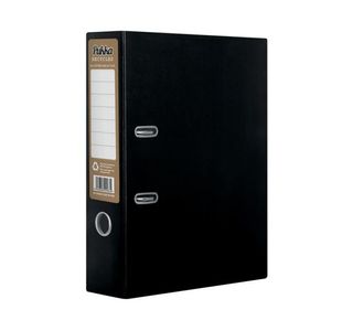 Pukka Recycled L/Arch A4 - Blk Pk10