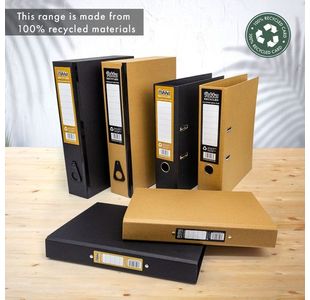 Pukka Recycled L/Arch A4 Kraft Pk10