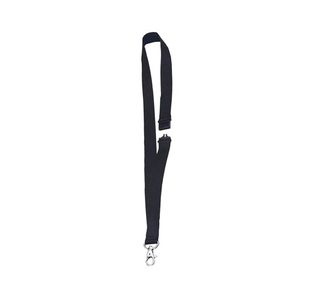 Announce Textile Necklace Black P10