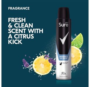 Sure Men Anti-Persp Aerosl 200Ml Pk6