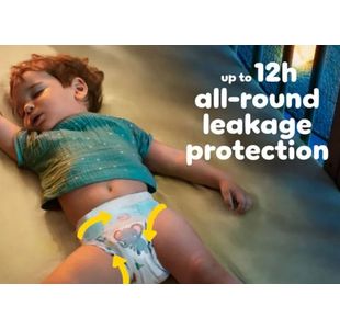 Pampers Baby Dry Nappies Size 6 P124