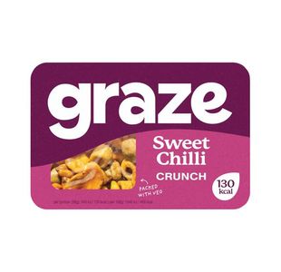 Graze Sweet Chilli Crunch Punnet Pk9