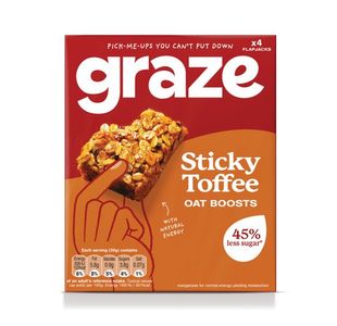 Graze Sticky Toff Oat Boosts 30G Pk4