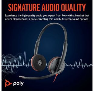 Poly Blackwire 3220 Uc Usb-C/A Hset