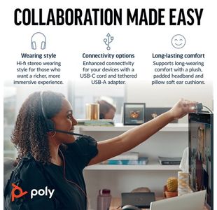Poly Blackwire 5220 Usb-C/A Hset