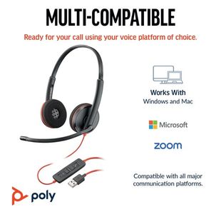Poly Blackwire 3220 Ster Usb-C Hset