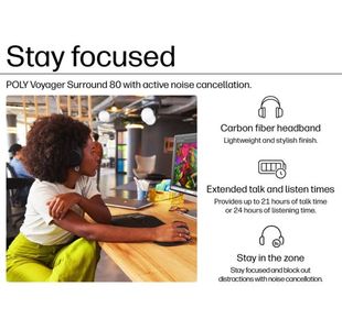 Poly Voyager Surround 80 Usb-C Hset