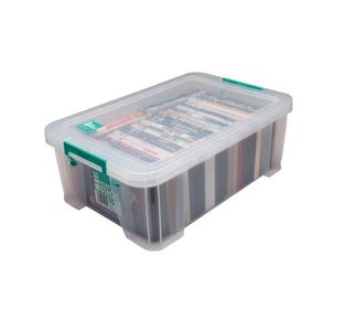 Storestack 15L Storage Box Clear