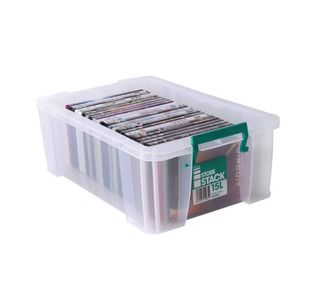 Storestack 15L Storage Box Clear