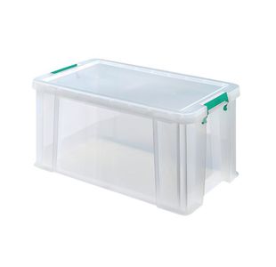 Storestack Storage Box Clear 54L