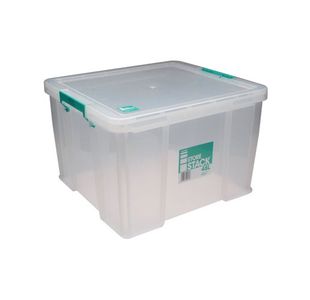 Storestack Storage Box Clear 48L