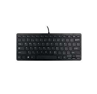 R-Go Compact Wired Keyboard Black