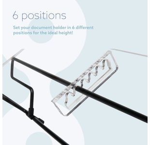 R-Go Flex Read Document Holder Clear