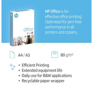 Hp Office A4 80G Quickpack Pk2500