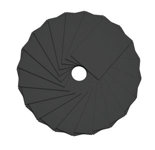Card A3 210 Gsm Black Pk20