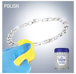 Silvo Metal Polish Wadding 75G