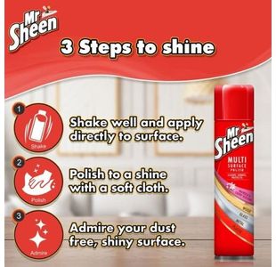 Mr Sheen Polish Aerosol Prof 250Ml