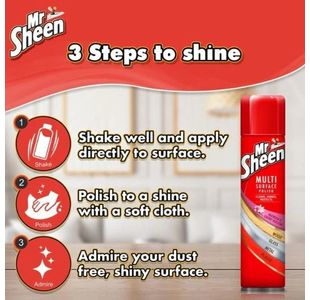 Mr Sheen Polish Aerosol Prof 250Ml
