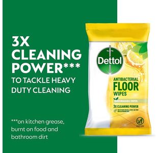 Dettol Floor Wipes Bio Citrus Pk10