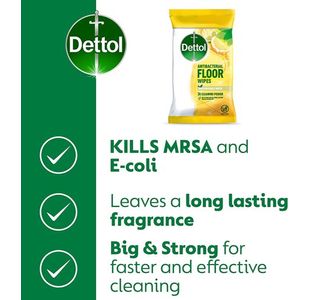 Dettol Floor Wipes Bio Citrus Pk10