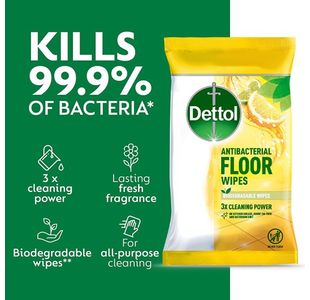 Dettol Floor Wipes Bio Citrus Pk10