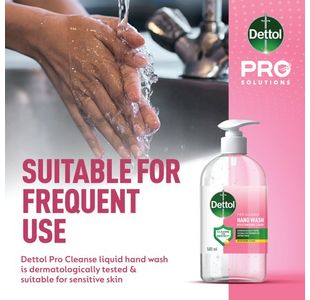 Dettol Pro Liquid Hand Soap 500Ml