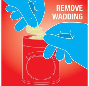 Brasso Wadding Polish 75Gm Pk6