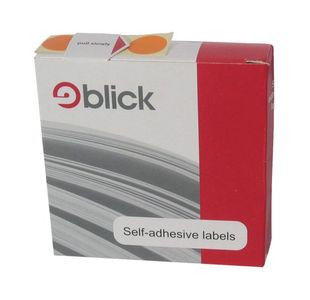 Blick 19Mm Diameter White Labels