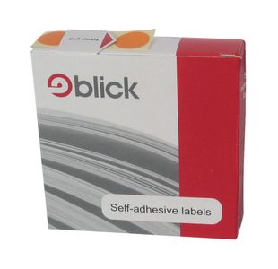 Blick 19Mm Diameter White Labels