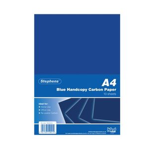 Stephens Blu Hand Carbon Paper Pk100