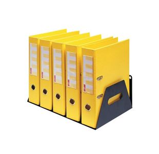 Rotadex Lever Arch File Rack Black