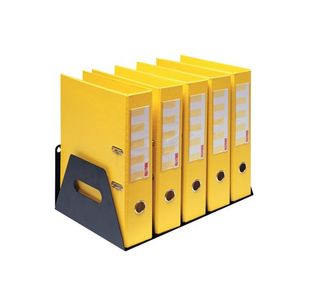 Rotadex Lever Arch File Rack Black