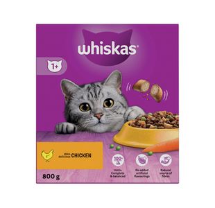 1+ Cat Complete Dry Chicken 800G Pk5