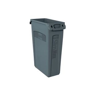 Rubbermaid Slim Jim Cntn 87L Grey