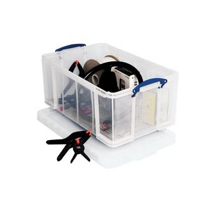 Ry 64 Litre Office Box Clear / Lid
